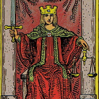 Die Gerechtigkeit - Tarot Karte Deutung und Bedeutung